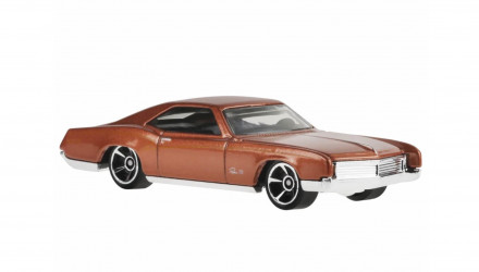 Машинка Базова Hot Wheels '66 Buick Riviera Modified 1:64 JJK55 Copper - Retromagaz, image 4