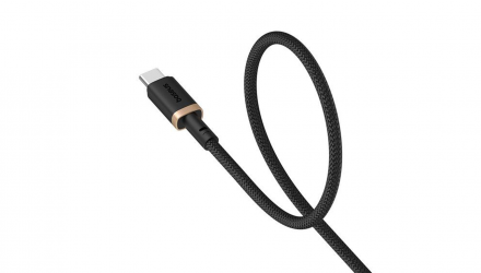 Кабель Baseus Dura Series Fast Charging Cable 60W USB 2.0 - USB Type-C Gold Black 1m - Retromagaz, image 3
