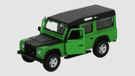 Машинка Bburago Land Rover Defender 110 1:32 Green - Retromagaz, image 2