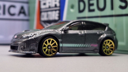 Машинка Базовая Hot Wheels Subaru WRX STI J-Imports 1:64 HKK63 Dark Grey - Retromagaz, image 5