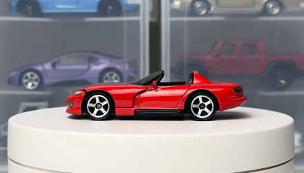 Тематическая Машинка Matchbox 1992 Dodge Viper RT10 Moving Parts 1:64 JHV40 Red - Retromagaz, image 3