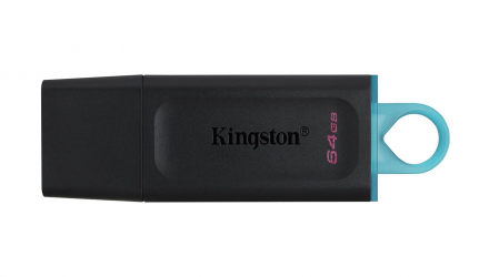 Флеш-накопичувач Kingston DT Exodia USB-A 3.2 Gen1 Black/Teal 64GB - Retromagaz, image 1