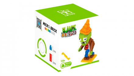 Набор Micro Brick Conehead Zombie 7037A Plants vs. Zombies Новый - Retromagaz, image 1