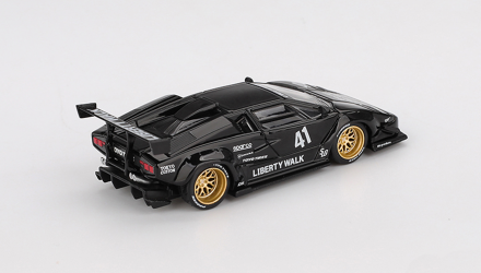 Машинка Premium MINI GT Lamborghini Countach LB-WORKS 1:64 MGT01081-CH Black - Retromagaz, image 2