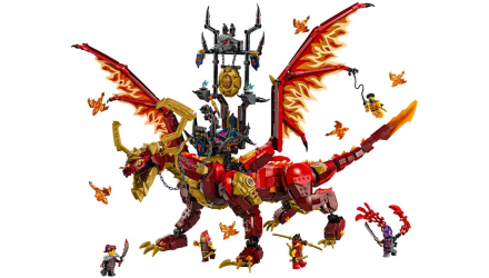 Конструктор Lego Джерело Дракон Руху Ninjago 71822 Новий - Retromagaz, image 2