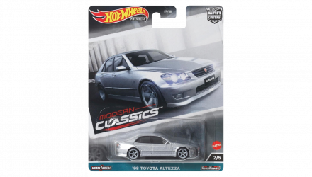 Машинка Premium Hot Wheels '98 Toyota Altezza Modern Classics 1:64 FPY86/HKC66 Silver - Retromagaz, image 1