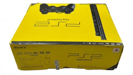 Коробка Sony PlayStation 2 Slim SCPH-7xxx + Тримач Консолі Black Б/У - Retromagaz, image 4