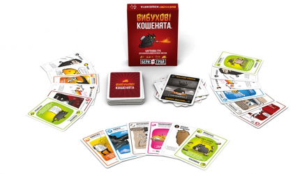 Настільна Гра Вибухові кошенята: Бери та Грай - Retromagaz, image 2