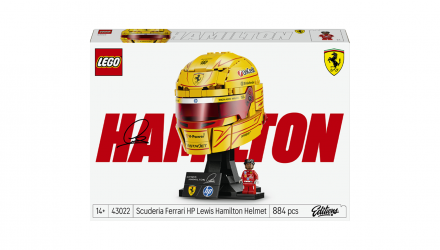 Конструктор Lego Scuderia Ferrari HP Lewis Hamilton Helmet Editions Sports 43022 Новый - Retromagaz, image 1