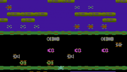 Игра Atari 2600 Frogger Black Б/У - Retromagaz, image 1