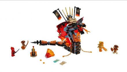Конструктор Lego Вогняний Кинджал Ninjago 70674 Новий - Retromagaz, image 3