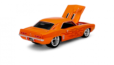 Машинка Premium Hot Wheels '69 Chevrolet Camaro SS Red Line Club RLC 1:64 HGK83 Orange - Retromagaz, image 3