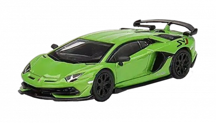 Машинка Premium MINI GT Lamborghini Aventador SVJ 1:64 Green - Retromagaz, image 1