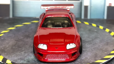 Машинка Premium Hot Wheels Toyota Supra Boulevard 1:64 FYN81 Red - Retromagaz, image 5