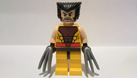 Фигурка Lego Marvel Wolverine Bright Light Orange and Black Mask Super Heroes sh0118 Б/У - Retromagaz, image 4