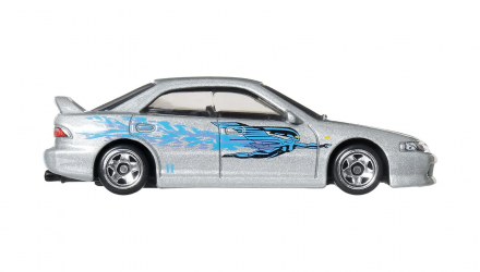 Тематическая Машинка Hot Wheels Custom Acura Integra Sedan GSR Fast & Furious 1:64 JBY45 Silver - Retromagaz, image 4