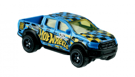 Машинка Базовая Hot Wheels '19 Ford Ranger Raptor Hot Trucks 1:64 FYF09 Blue - Retromagaz, image 2