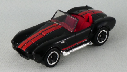 Машинка Базовая Hot Wheels Shelby Cobra 427 S/C Roadsters 1:64 GHC75 Black - Retromagaz, image 2