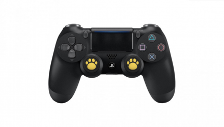 Накладки на Стики 2шт RMC Cat Paw PlayStation 5 4 3 2 1 Xbox Series One 360 Switch 2 Black Yellow - Retromagaz, image 4