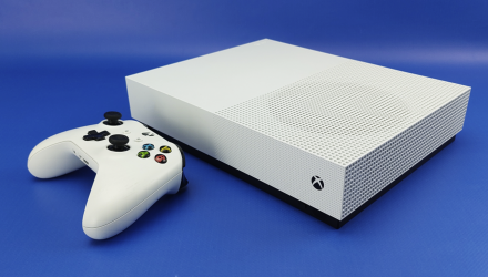 Набір Консоль Microsoft Xbox One S All-Digital Edition 1TB White Б/У  + Геймпад Бездротовий Version 2 2шт - Retromagaz, image 3
