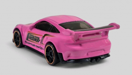 Машинка Базова Hot Wheels Porsche 911 GT3 RS Then and Now 1:64 JBB35 Pink - Retromagaz, image 4