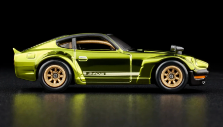 Машинка Premium Hot Wheels Nissan Custom '72 Datsun 240Z Red Line Club RLC 1:64 JCP26 Green - Retromagaz, image 5