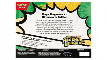 Картки Колекційна Гра Pokemon Mega Evolution - Ascended Heroes Mega Meganium EX Box - Retromagaz, image 4