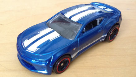 Машинка Базова Hot Wheels '16 Camaro SS Forza Motorsport Muscle Mania 1:64 DHP14 Metallic Blue - Retromagaz, image 2