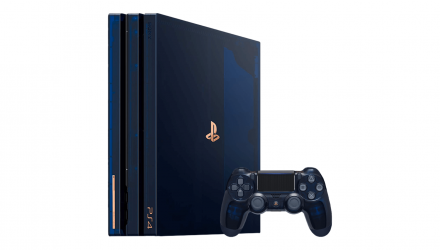 Консоль Sony PlayStation 4 Pro CUH-70-71xx 500 Million Limited Edition 2TB Clear Blue Б/У - Retromagaz, image 1