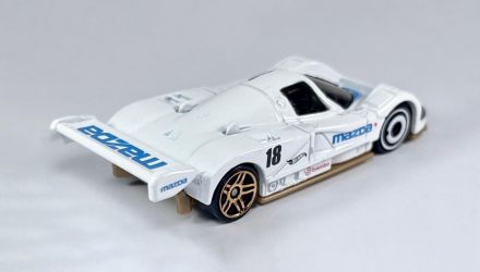 Машинка Базовая Hot Wheels Mazda 787B Peak Pursuit 1:64 JBB39 White - Retromagaz, image 4