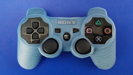 Чохол Силіконовий RMC PlayStation 3 Light Blue Новий - Retromagaz, image 1