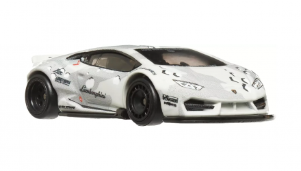 Машинка Premium Hot Wheels LB-WORKS Lamborghini Huracán Slide Street 1:64 HKC84 Grey - Retromagaz, image 5