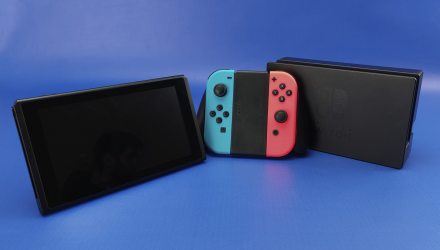 Набір Консоль Nintendo Switch V2 HAC-001(-01) 32GB (045496452629) Blue Red Б/У + Коробка - Retromagaz, image 2