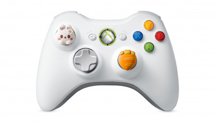 Накладки на Стики 4шт Geekshare Carrot Bunny PlayStation 5 4 3 2 1 Xbox Series One 360 Switch 2 White Orange - Retromagaz, image 4