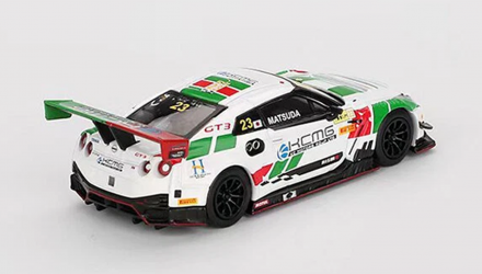 Машинка Premium MINI GT Nissan GT-R NISMO GT3 #23 KCMG 2018 FIA GT World Cup Macau 1:64 MGT00593-CH White image_3 Машинка Premium MINI GT Nissan GT-R NISMO GT3 #23 KCMG 2018 FIA GT World Cup Macau 1:64 MGT00593-CH White - Retromagaz, image 3
