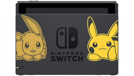 Консоль Nintendo Switch HAC-001 Pokémon: Let's Go, Pikachu! Limited Edition Модифицированная 128GB Yellow Brown + 5 Встроенных Игр Б/У - Retromagaz, image 3