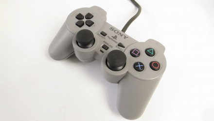 Геймпад Дротовий Sony PlayStation 1 SCPH-1200 DualShock Grey 2m Б/У - Retromagaz, image 1
