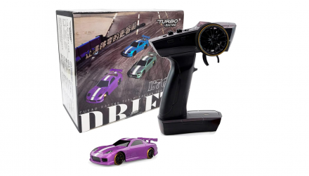 Машинка Радиоуправляемая TurboRacing C61 RC Sport Drift Car 1:64 Purple - Retromagaz, image 4