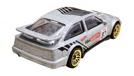 Машинка Базовая Hot Wheels '87 Ford Sierra Cosworth The `80S 1:64 HKJ59 Silver - Retromagaz, image 3