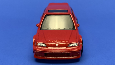 Машинка Базова Hot Wheels '90 Honda Civic EF J-Imports 1:64 HKJ16 Red - Retromagaz, image 5