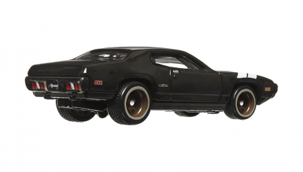 Машинка Premium Hot Wheels 1971 Plymouth GTX Fast & Furious 1:64 HNW46/HNW55 Black - Retromagaz, image 3