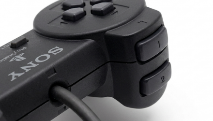 Геймпад Дротовий Sony PlayStation 1 SCPH-1080 Black 2m Б/У - Retromagaz, image 1
