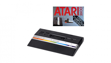 Консоль Atari 2600 Jr. Long Rainbow Black + Коробка Без Геймпада Б/У - Retromagaz, image 1