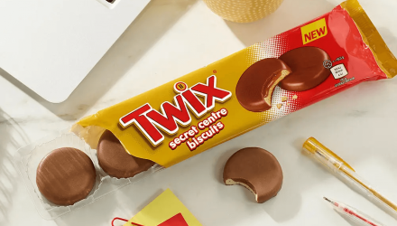 Печиво Twix Secret Centre Biscuits з Карамеллю 132g - Retromagaz, image 2