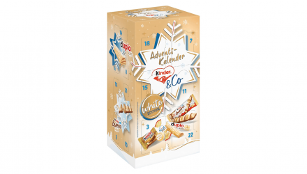 Адвент-Календарь Kinder & Co Advent-Calendar White Edition 295g - Retromagaz, image 1