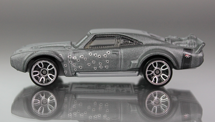 Машинка Базовая Hot Wheels '68 Ice Dodge Charger Fast & Furious Screen Time 1:64 HTB34 Grey - Retromagaz, image 3