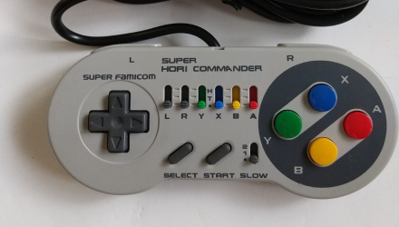 Геймпад Проводной Hori SNES HSJ-11 FAT Super Commander Grey 2.2m Б/У - Retromagaz, image 1