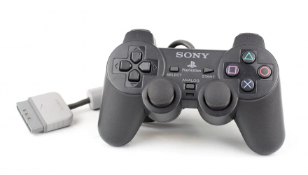 Геймпад Проводной Sony PlayStation 1 SCPH-1200 DualShock Black 2m Б/У - Retromagaz, image 1