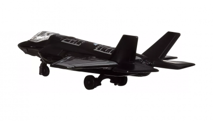 Тематическая Машинка Matchbox F-35 (B) Lightning Sky Busters 1:64 HHT34/HVM40 Black - Retromagaz, image 5