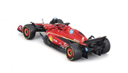 Машинка Bburago Ferrari Racing - SF-24 1:43 Red - Retromagaz, image 3